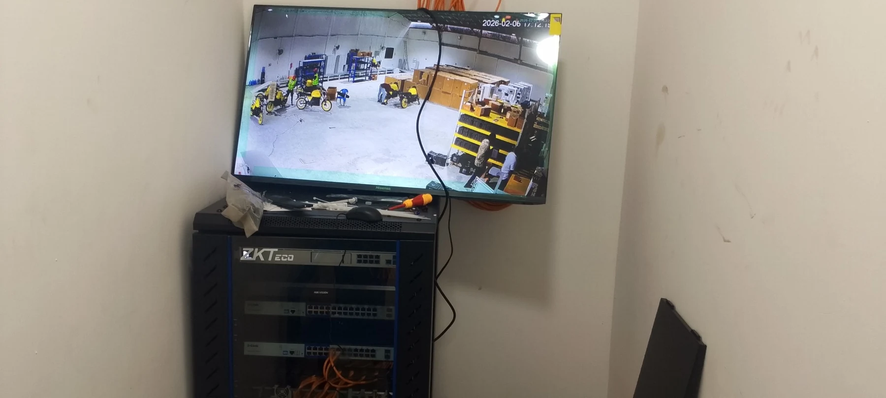 Networking and CCTV installation for Green Wheels Africa